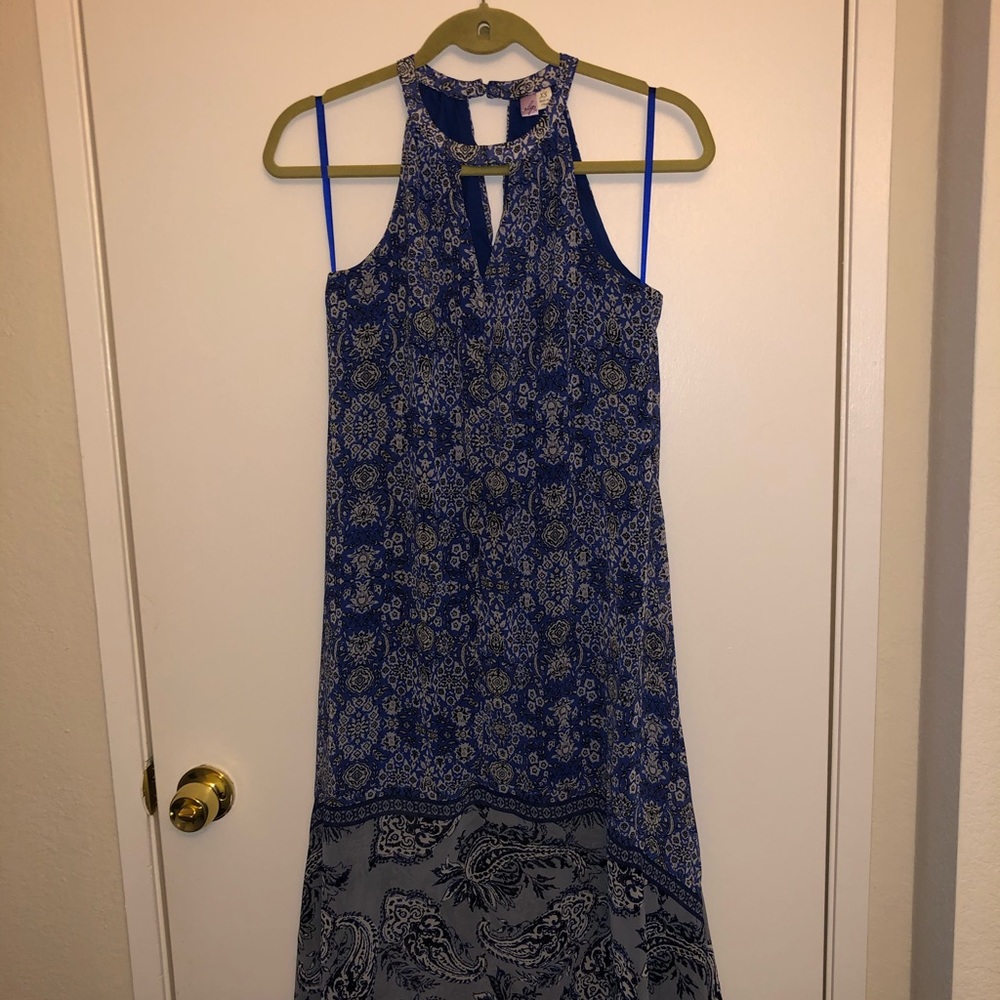 Blue summer dress
